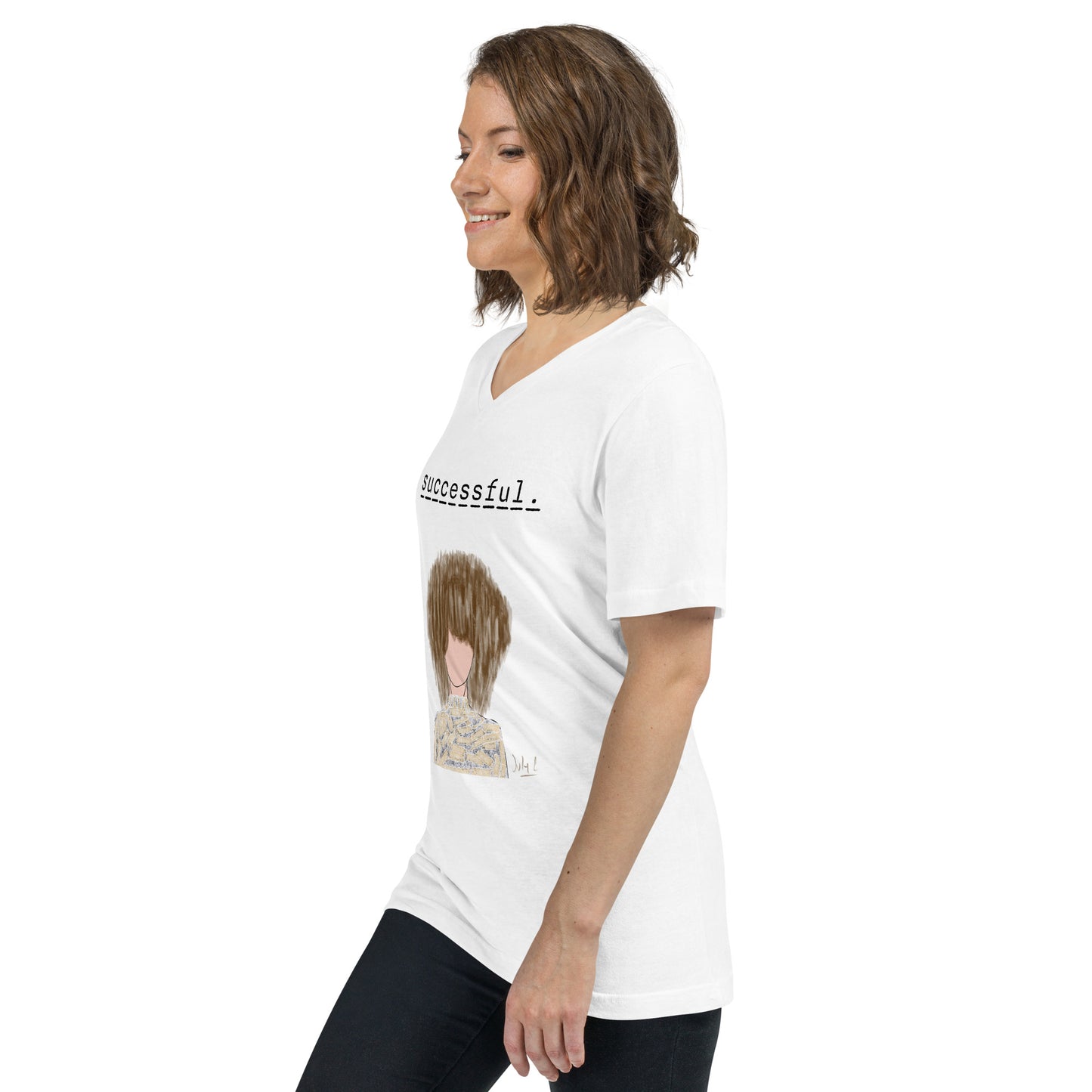 Successful | Short Sleeve V-Neck T-Shirt